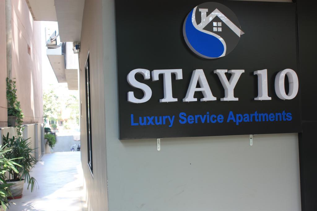 Stay10 Luxury Service Apartment Indore Exteriör bild